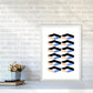 Cubes Geometrische Kunstdruck