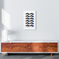 Cubes Geometrische Kunstdruck