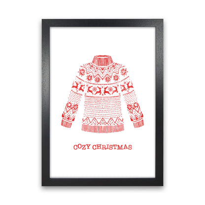 Gemütlicher Weihnachts-Kunstdruck