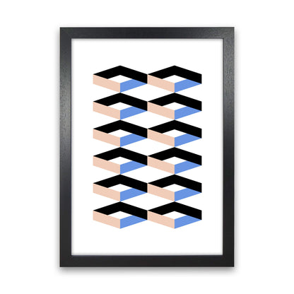 Cubes Geometrische Kunstdruck