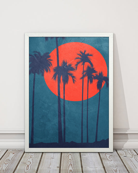 Côte d'Azur Fotografie Kunstdruck