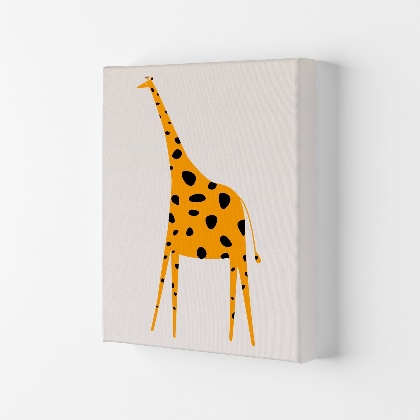 Niedlicher Giraffe Kinderzimmer Kunstdruck