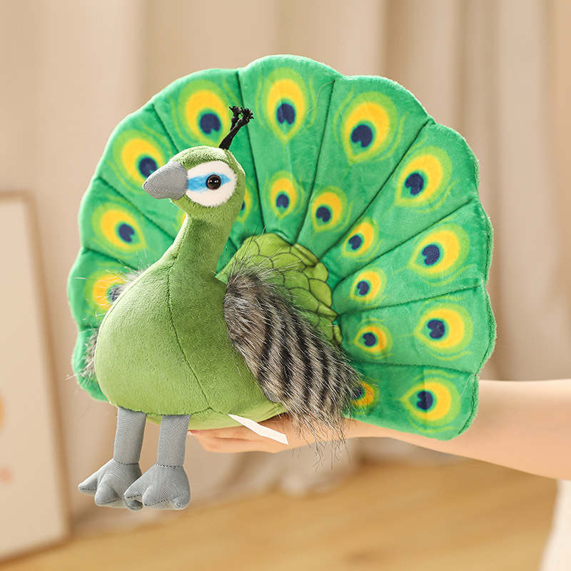 Frendorf | Kawaii Pfau Plüschtier Stofftier
