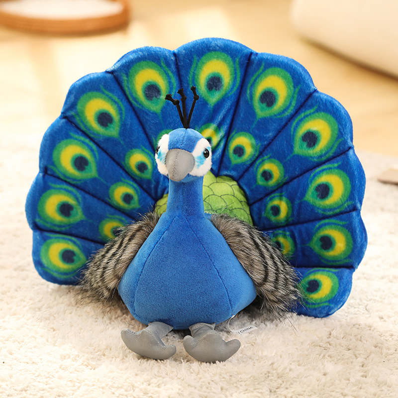Frendorf | Kawaii Pfau Plüschtier Stofftier