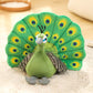 Frendorf | Kawaii Pfau Plüschtier Stofftier