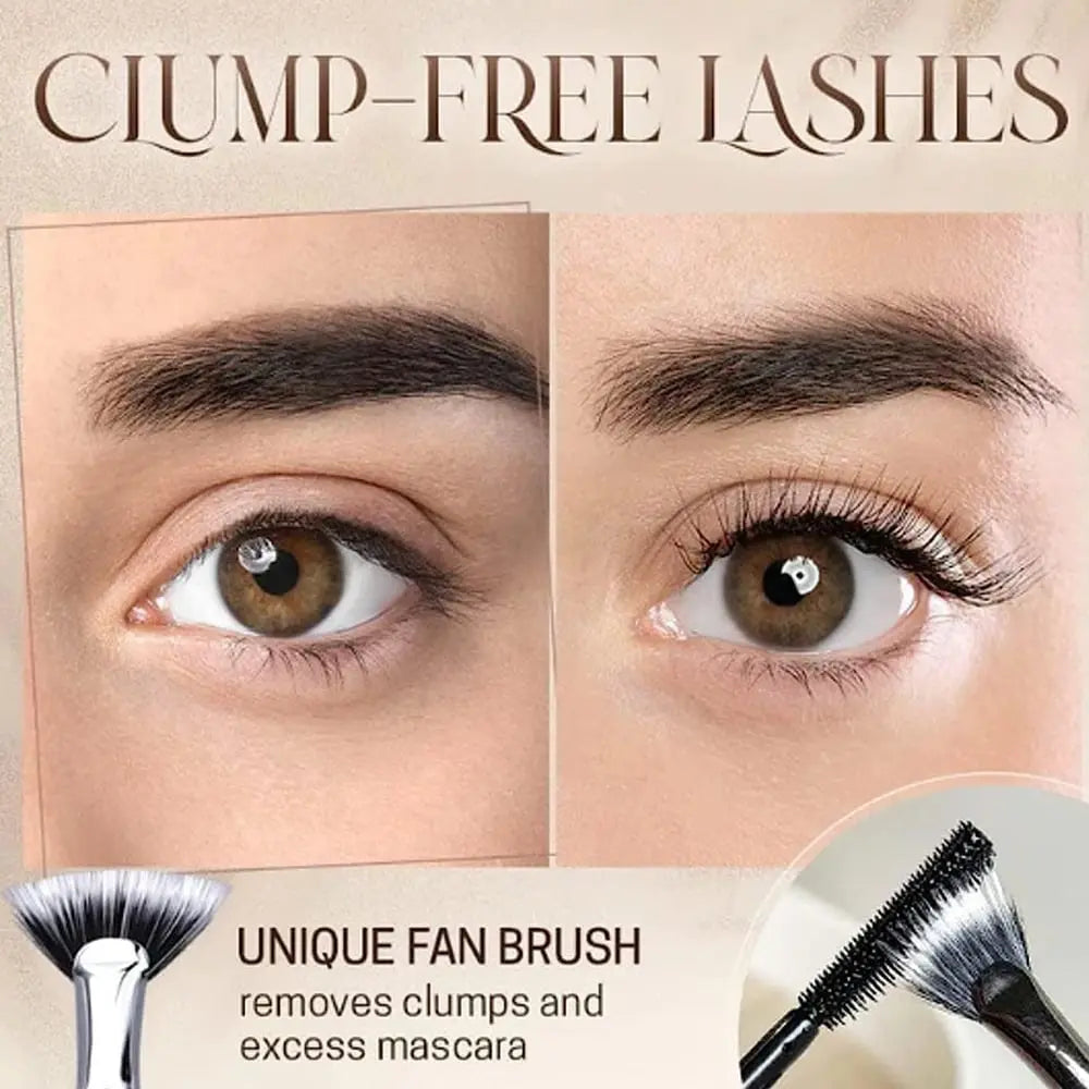 Frendorf |  I Klappbare Wimpernbürste mit Winkelkopf – Perfekt für hektische Morgen