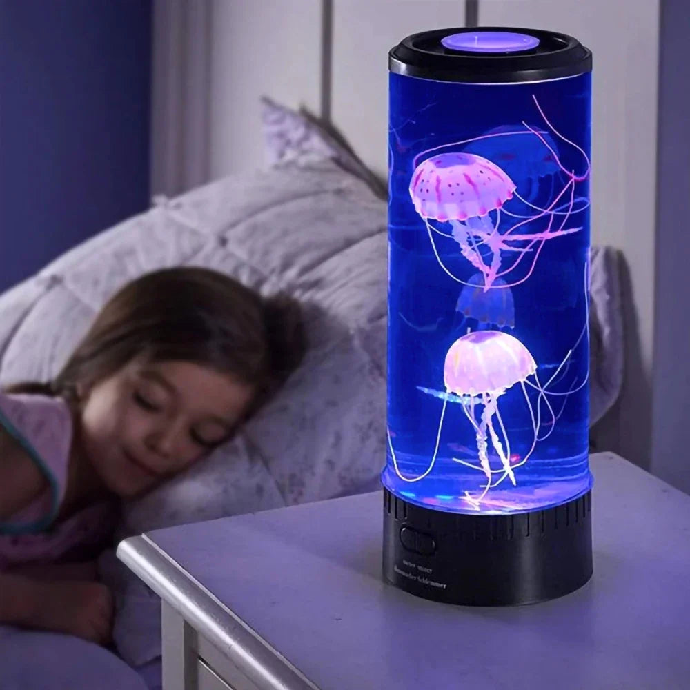 Quallenlampe - Farbwechselnd - USB/Batterie Stromversorgung