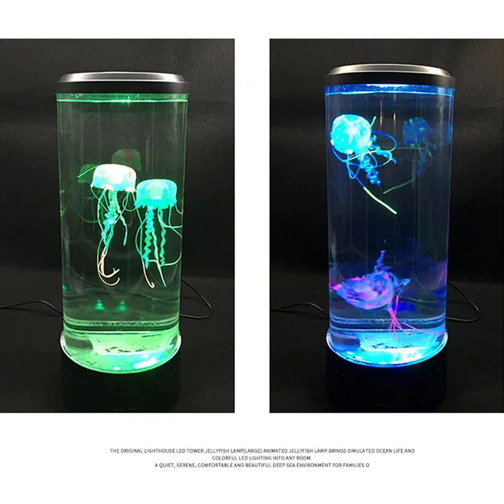 Quallenlampe - Farbwechselnd - USB/Batterie Stromversorgung