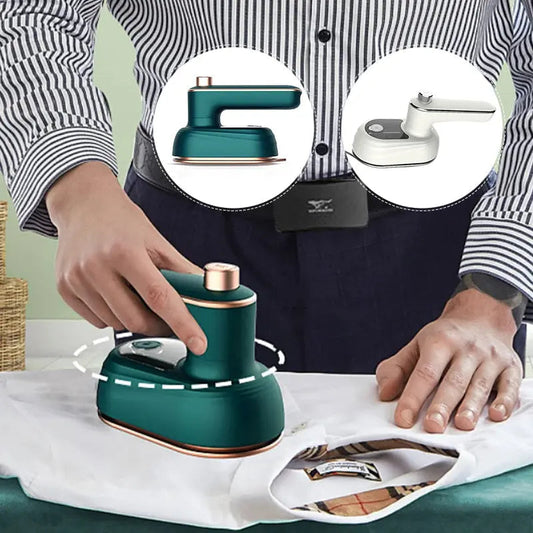 Frendorf |  EasySteam - Kompaktes 2-in-1 Mini-Dampfbügeleisen für müheloses Bügeln