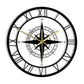 DirectionalChart - Nautischer Kompass Wanduhr