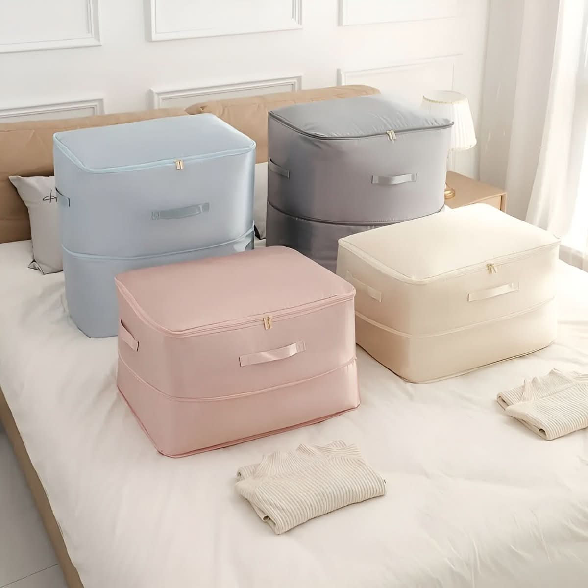 Frendorf | Kompressionslagerbeutel für Kleidung & Bettwäsche