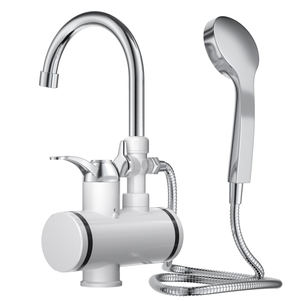 Frendorf | Kraan en douche met ingebouwde verwarming