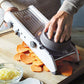 Frendorf | Mandoline Gemüseschneider – Professionelle Reibe mit Einstellbare 304 Edelstahl Klingen