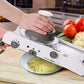Frendorf | Mandoline Gemüseschneider – Professionelle Reibe mit Einstellbare 304 Edelstahl Klingen