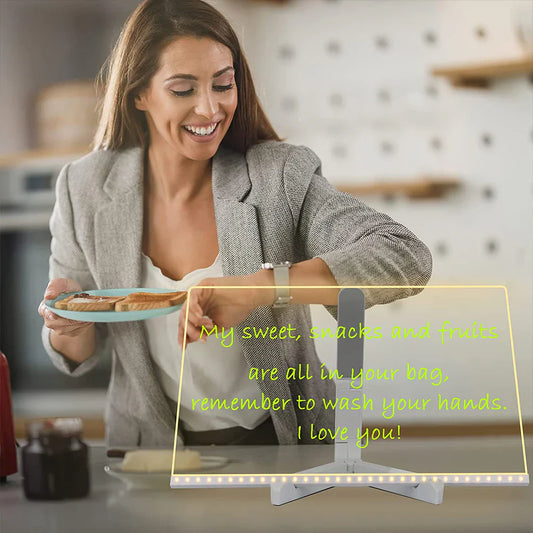 Frendorf | BrightBoard - LED-Notiztafel mit Farbigen Stiften