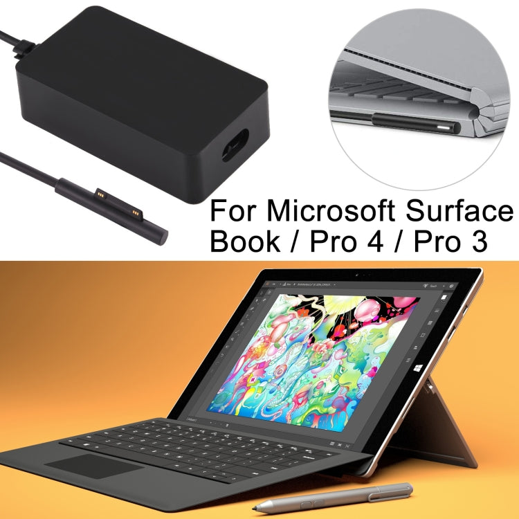 Frendorf | Original 15V 4A AC Adapter Power Supply Charger für Microsoft Surface Book / Pro 4 / Pro 3