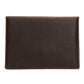 Frendorf | Universelle Echtes Leder Business Laptop Tablet Tasche, Für 12 Zoll und darunter Macbook, Samsung, Lenovo, Sony, DELL Alienware, CHUWI, ASUS, HP (Kaffee)