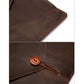 Frendorf | Universelle Genuine Leder Business Laptop Tablet Tasche, Für 13,3 Zoll und kleiner Macbook, Samsung, Lenovo, Sony, DELL Alienware, CHUWI, ASUS, HP (Gelb)