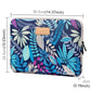 Frendorf | Lisen 14 Zoll Sleeve Case Bunte Blätter Reißverschluss Aktentasche Tragetasche für Macbook, Samsung, Lenovo, Sony, DELL Alienware, CHUWI, ASUS, HP, 14 Zoll und darunter Laptops (Blau)