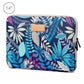 Frendorf | Lisen 14 Zoll Sleeve Case Bunte Blätter Reißverschluss Aktentasche Tragetasche für Macbook, Samsung, Lenovo, Sony, DELL Alienware, CHUWI, ASUS, HP, 14 Zoll und darunter Laptops (Blau)