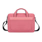Frendorf | DJ06 Oxford-Stoff Wasserdicht Tragbar Abriebfest Erweiterbare Laptop-Tasche für 14,1 Zoll Laptops, mit abnehmbaren Schultergurt (Rosa)