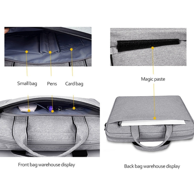 Frendorf | DJ06 Oxford-Stoff Wasserdicht Tragbar Abriebfest Erweiterbare Laptop-Tasche für 14,1 Zoll Laptops, mit abnehmbaren Schultergurt (Rosa)