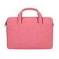 Frendorf | DJ06 Oxford-Stoff Wasserdicht Tragbar Abriebfest Erweiterbare Laptop-Tasche für 14,1 Zoll Laptops, mit abnehmbaren Schultergurt (Rosa)