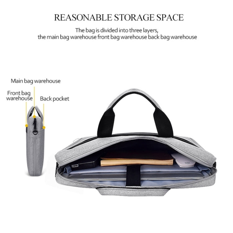 Frendorf | DJ06 Oxford-Stoff Wasserdicht Tragbar Abriebfest Erweiterbare Laptop-Tasche für 14,1 Zoll Laptops, mit abnehmbaren Schultergurt (Rosa)