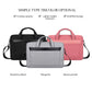 Frendorf | DJ06 Oxford-Stoff Wasserdicht Tragbar Abriebfest Erweiterbare Laptop-Tasche für 14,1 Zoll Laptops, mit abnehmbaren Schultergurt (Rosa)