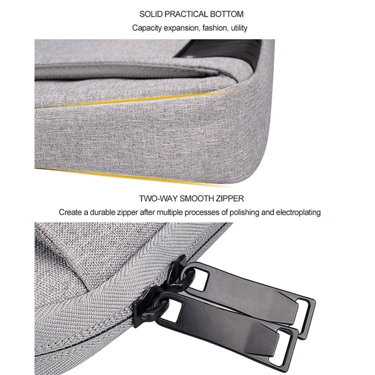 Frendorf | DJ08 Oxford-Stoff Wasserdicht Abriebfeste Laptop-Tasche für 13,3 Zoll Laptops, mit verdecktem Griff & Gepäck-Anhänge-Rod & verstellbarem Schultergurt (Rosa)