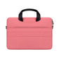 Frendorf | DJ08 Oxford-Stoff Wasserdicht Abriebfeste Laptop-Tasche für 13,3 Zoll Laptops, mit verdecktem Griff & Gepäck-Anhänge-Rod & verstellbarem Schultergurt (Rosa)