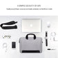 Frendorf | DJ08 Oxford-Stoff Wasserdicht Abriebfeste Laptop-Tasche für 13,3 Zoll Laptops, mit verdecktem Griff & Gepäck-Anhänge-Rod & verstellbarem Schultergurt (Rosa)