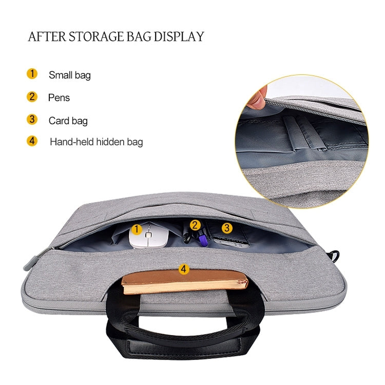 Frendorf | DJ08 Oxford-Stoff Wasserdicht Abriebfeste Laptop-Tasche für 13,3 Zoll Laptops, mit verdecktem Griff & Gepäck-Anhänge-Rod & verstellbarem Schultergurt (Rosa)
