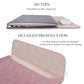 Frendorf | PU01S PU-Leder Horizontale Unsichtbare Magnetverschluss Laptop Innentasche für 15,4 Zoll Laptops, mit kleiner Tasche (Rosa)