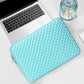 Frendorf | Diamant Textuur Laptop Liner Tas, Maat: 12-13 inch (Roze)