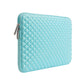 Frendorf | Diamant Textuur Laptop Liner Tas, Maat: 14-15.4 inch (Mint Groen)