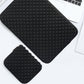 Frendorf | Diamanttextur Laptop Power Tasche, Größe: 16 x 13 x 1,5 cm (Rosa)