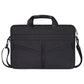 Frendorf | 13,3 Zoll atmungsaktive, verschleißfeste modische Business Schulterhandheld-Reißverschluss-Laptoptasche mit Schultergurt (Schwarz)