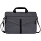 Frendorf | 13,3 Zoll Atmungsaktive Abriebfeste Mode Business Schulter Handheld Reißverschluss Laptop Tasche mit Schultergurt (Dunkelgrau)