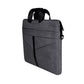 Frendorf | 13,3 Zoll Atmungsaktive Abriebfeste Mode Business Schulter Handheld Reißverschluss Laptop Tasche mit Schultergurt (Dunkelgrau)