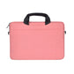 Frendorf | 13,3 Zoll Atmungsaktive Verschleißfeste Modische Business Schulter Handheld Reißverschluss Laptop Tasche mit Schultergurt (Rosa)