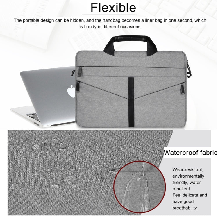 Frendorf | 14,1 Zoll atmungsaktive, verschleißfeste, modische Business Schulter- Handtasche mit Reißverschluss für Laptops mit Schultergurt (Rosa)