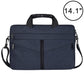 Frendorf | 14,1 Zoll atmungsaktive, verschleißfeste modische Geschäfts-Schulter-Handtasche mit Reißverschluss für Laptops (Navy Blau)