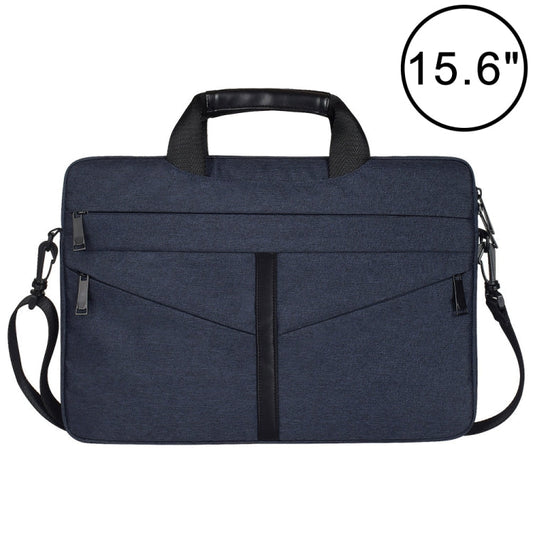Frendorf | 15,6 Zoll Atmungsaktive Abriebfeste Mode Business Schulter Tragetasche Mit Schultergurt (Navy Blau)