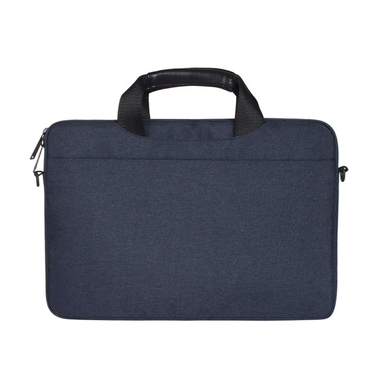Frendorf | 15,6 Zoll Atmungsaktive Abriebfeste Mode Business Schulter Tragetasche Mit Schultergurt (Navy Blau)