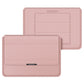 Frendorf | 4 in 1 Universal Laptop Halter PU Wasserdicht Schutz Handgelenk Laptop Tasche, Größe: 17 Zoll (Roségold)