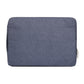 Frendorf | 11,6 Zoll Universal Fashion Soft Laptop Denim Taschen Tragbare Reißverschluss Notebook Laptop Hülle Tasche für MacBook Air, Lenovo und andere Laptops, Größe: 32,2x21,8x2cm (Dunkelblau)