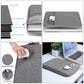 Frendorf | 11,6 Zoll Universal Fashion Soft Laptop Denim Taschen Tragbare Reißverschluss Notebook Laptop Hülle Tasche für MacBook Air, Lenovo und andere Laptops, Größe: 32,2x21,8x2cm (Dunkelblau)