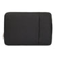 Frendorf | 15,4 Zoll Universal Fashion Weiche Laptop Denim Taschen Tragbare Reißverschluss Notebook Laptop Hülle Pouch für MacBook Air / Pro, Lenovo und andere Laptops, Größe: 39,2x28,5x2cm (Schwarz)