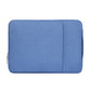 Frendorf | 15,4 Zoll Universal Fashion Soft Laptop Denim Taschen Tragbare Reißverschluss Notebook Laptop Tasche Pouch für MacBook Air / Pro, Lenovo und andere Laptops, Größe: 39,2x28,5x2cm (Blau)